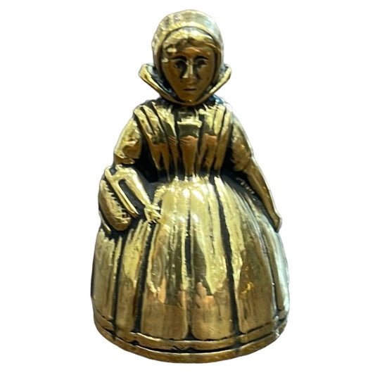 Brass Victorian Lady Bell