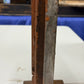 French 19th Century Cast Iron Panel Lamp
