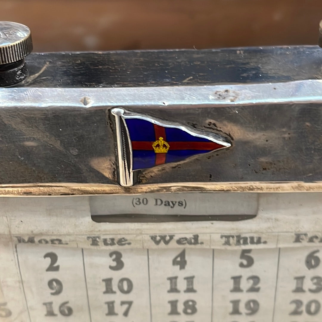 Sterling Silver Perpetual Calendar Circa 1913