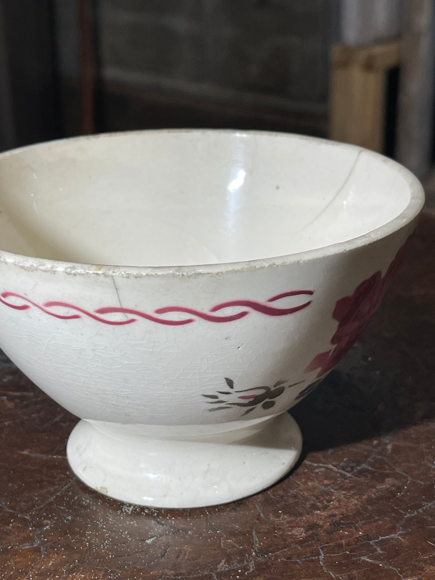 Red Rose Cafe au Lait Bowl