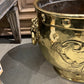 Large Oval Brass Jardiniere 1860