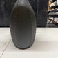 Primitive Dark Satin Table Lamp with Flour Sack Shade