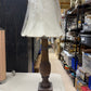 Wood Carved Table Lamp