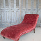 Brewster Pink Chaise Style of George Smith