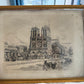Notre-Dame de Paris, 1944 – Signed Vintage Etching by Kelly