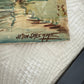 Vintage European Waterfront Watercolor by Jean Salemme – Signed, 1977