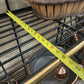 Vintage French Brass and Wrought Iron Baker’s Rack 1920s