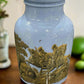 Antique Prattware Hunting Scene Jars Circa 1860