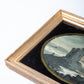 Framed George III Woven Silk Panel of Scottish Castle