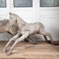 Hardwood Spanish Horse Sculptures Circa 1900