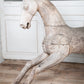 Hardwood Spanish Horse Sculptures Circa 1900