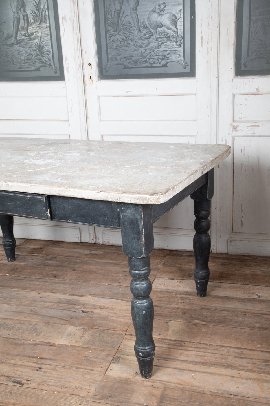 Painted Victorian Table