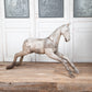 Hardwood Spanish Horse Sculptures Circa 1900