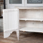 Exquisite Painted Bombe Sideboard