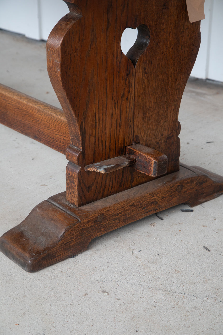 12 ft Oak Refectory Table with Benches Kings School Canterbury