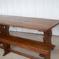 12 ft Oak Refectory Table with Benches Kings School Canterbury