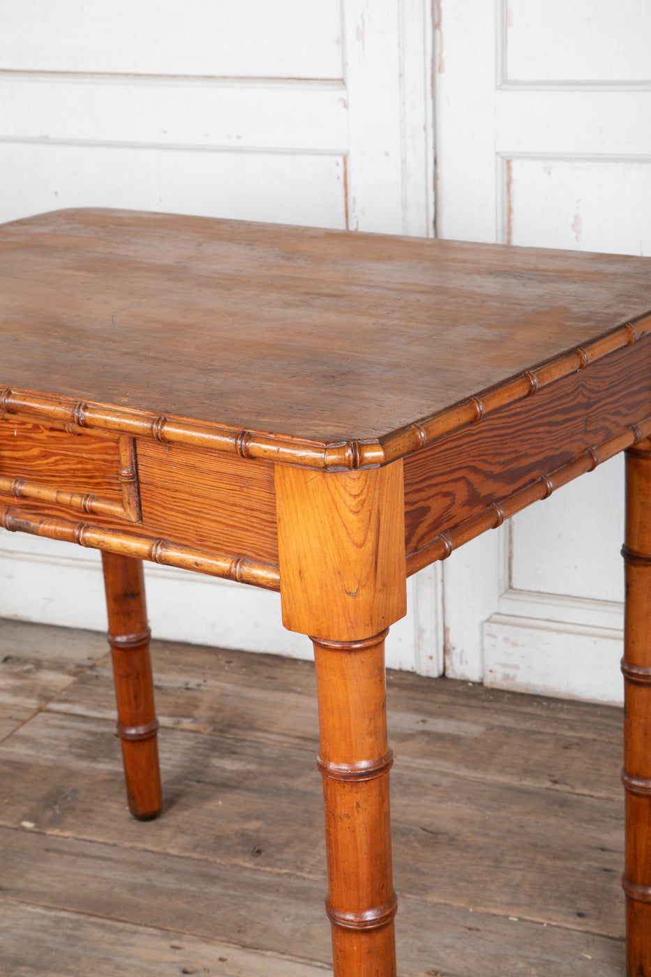 Faux Bamboo Desk