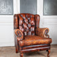 Leather Library Chair