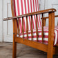 French Morris Reclining Chair with Cushions