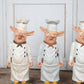 Cast Iron Pig Chefs Priced Per