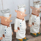 Cast Iron Pig Chefs Priced Per