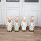 Cast Iron Pig Chefs Priced Per