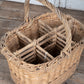 French Champagne Bottle Basket