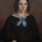 Oil on Canvas Portrait of Woman 1820 England