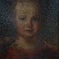 George III Oil on Canvas of Young Girl