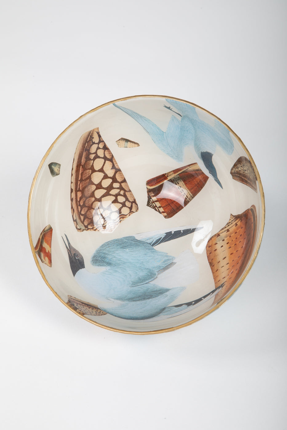 Alex Stewart Carter Bird and Shell Bowl