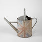 Vintage Galvanized Watering Can with British Flag