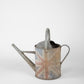 Vintage Galvanized Watering Can with British Flag