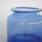 Blue Glass Jar - Short with 6" Opening