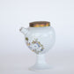 Apothecary Oil Jug with Brass Lid