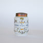 Italian Apothecary Oil Jar with Brass Lid