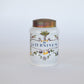 Italian Apothecary Oil Jar with Brass Lid