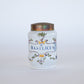 Italian Apothecary Oil Jar with Brass Lid