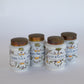 Italian Apothecary Oil Jar with Brass Lid