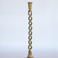 Brass Open Twist Candlesticks - Sold Individually