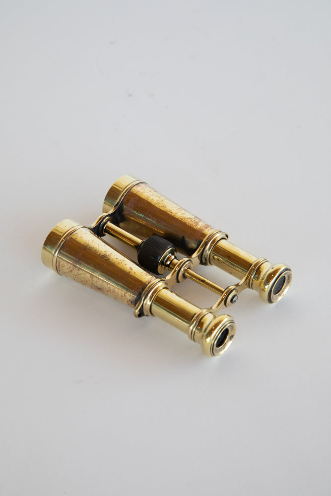 Slim Brass Binoculars 1 UK 1900