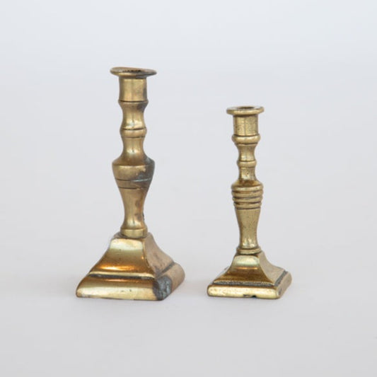 Small Brass Candleholder