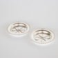 French Silver Plated Coaster with Insert 1910
