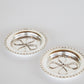 French Silver Plated Coaster with Insert 1910