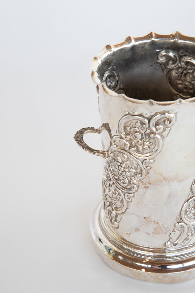 Silver Plated Bottle Holder Circa 1880 UK