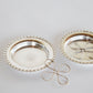 French Silver Plated Coaster with Insert 1910
