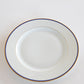 Blue and White Limoge Dinner Plate