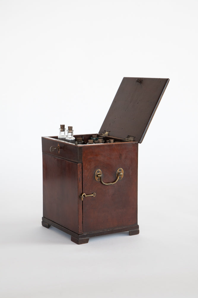 Apothecary Box with Bottles