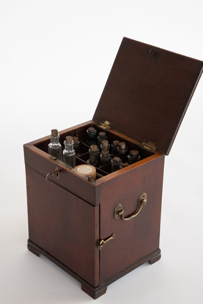 Apothecary Box with Bottles