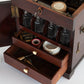 Apothecary Box with Bottles