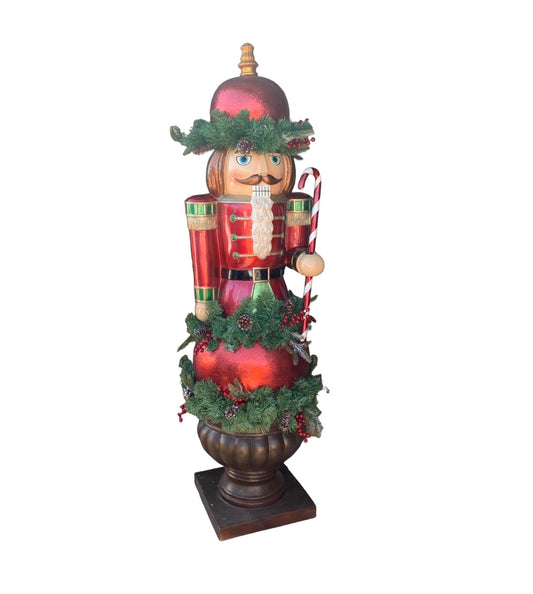 Life Size Nutcracker with LED Lights - 64”